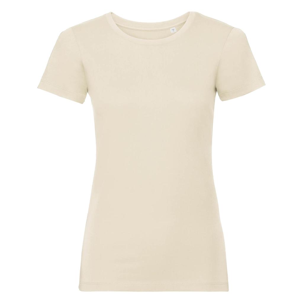 Russell Bio-Kurzarm-T-Shirt für Damen/Damen