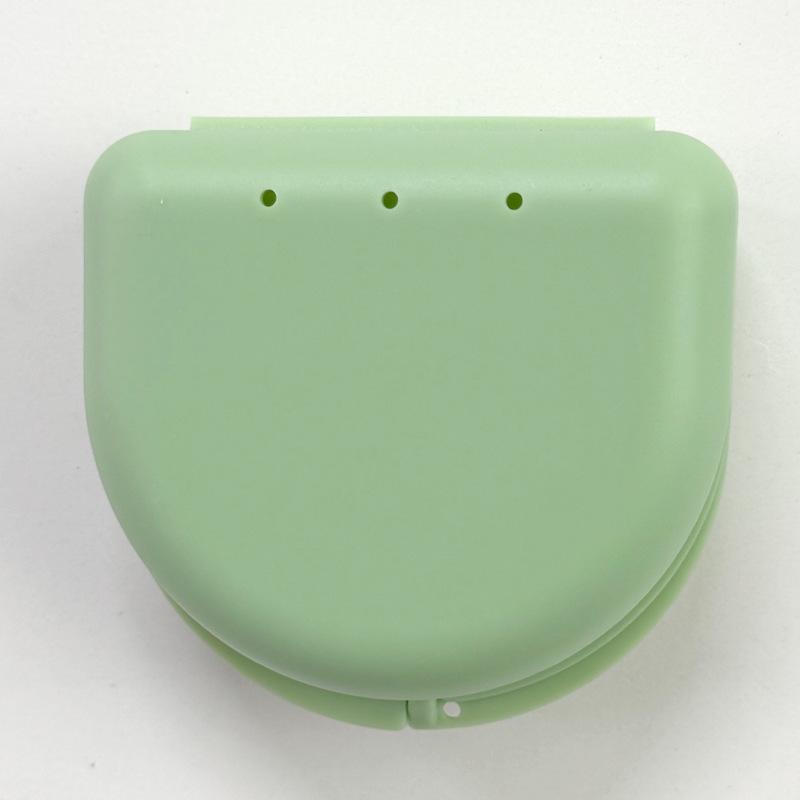 Double Layer Retainer Braces Storage Box Soaking Invisible Teeth Denture Cleaning Tooth Portable Storage Case