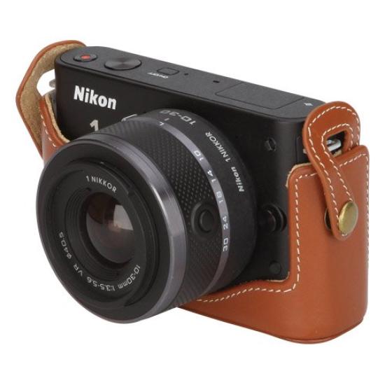 

HAKUBA Single Lens Camera Case Hongawa Body Case 1 J2 Brown DBC-N1J2BR коричневый