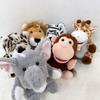 Jungle Animal Plush Toy Hand Puppet Lion Elephant Storytelling Doll