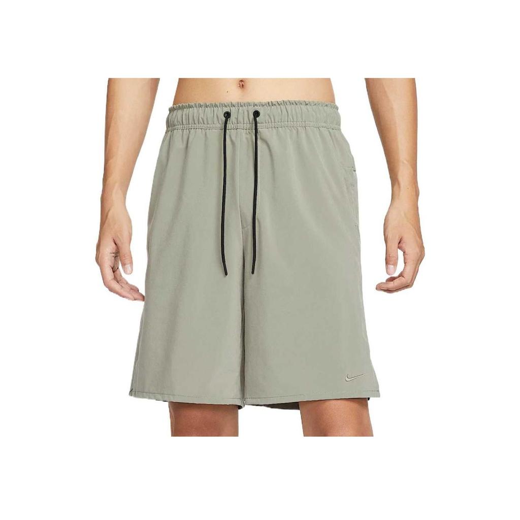 Nike Dri-Fit Unlimited Solid Color Lace-Up Quick-Dry Training Casual Shorts Men Shorts Light-Army-Green DV9331-320