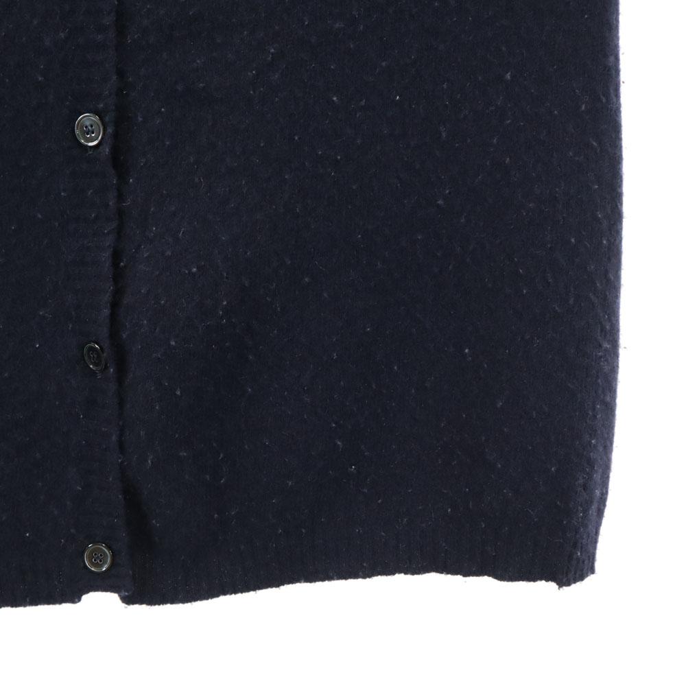 Marni Made In Italy Long Sleeve Knit Cardigan 38 Navy Women Used