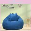 Cozy Bean Bag Sofa Chair Cover For Bedroom And Living Room Small Apartment Essentials