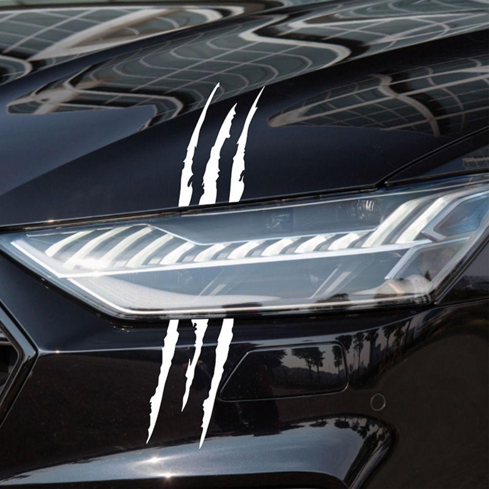 Naklejki na motocykl zakrywające rysy Pazur demona Naklejki winylowe na samochód Dekoracja pojazdu