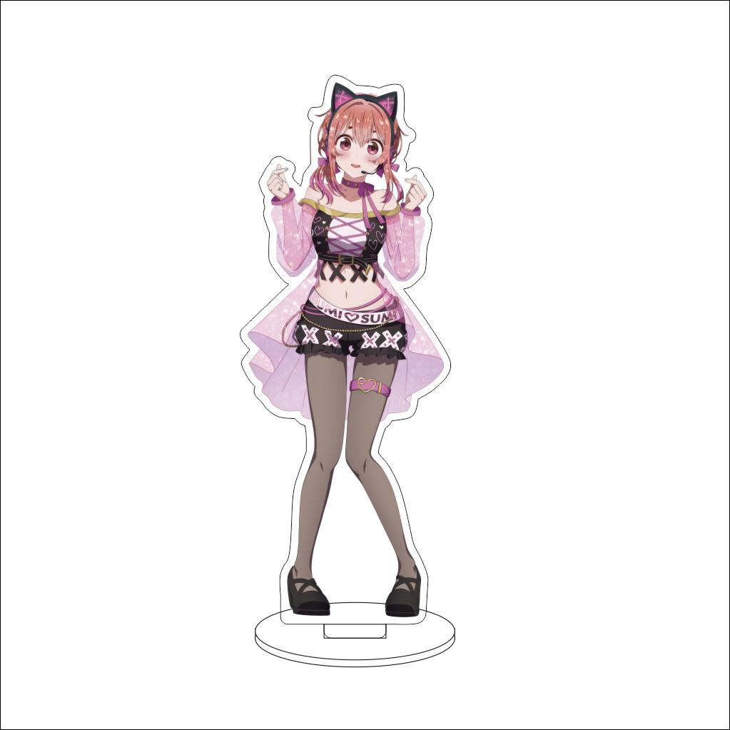 16CM Anime Rent-A-Girlfriend Cosplay Acrylic Stand Ornaments Sakurasawa Sumi Asami Nanami Figure Stand Halloween Gifts