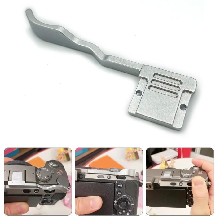 Universal Aluminum Alloy Camera Hand Grip Enhances Control for A7C2 A7CR Camera Metal Thumb Up Hot Shoe Handle