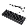 Russische Mechanische Gaming-Tastatur 61 Tasten Kompakt RGB Kabelgebunden Russisch Englisch Tastatur für Arbeit Geschäftsreise