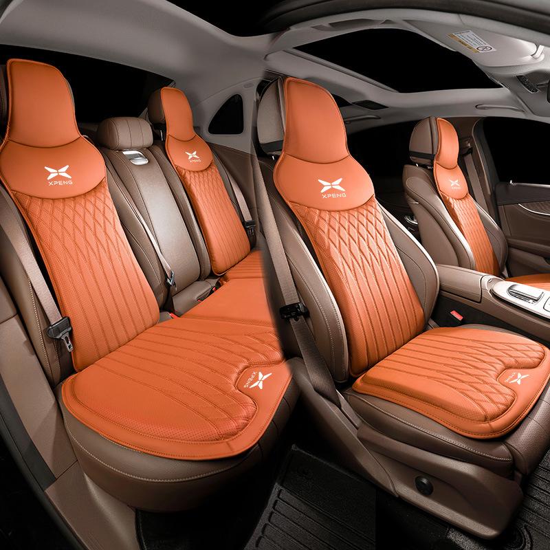 Breathable All-Season Seat and Back Cushions for Xpeng Car Models P7, P5, G3i, G9, G6, G7