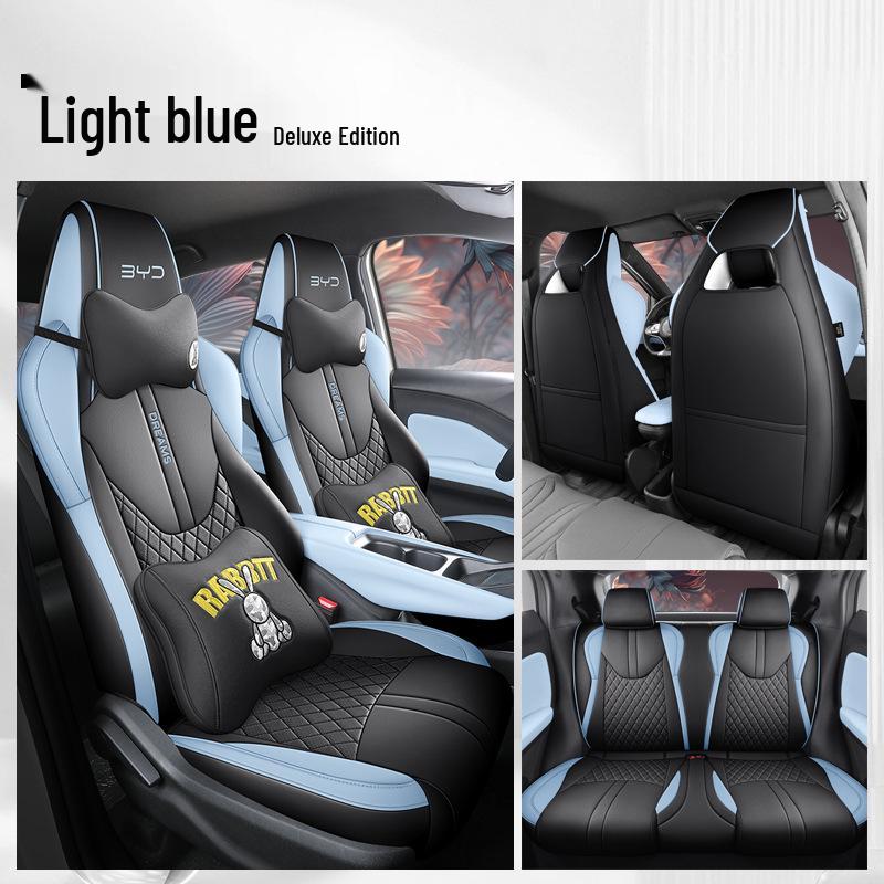 BYD Seagull Custom Leather Car Seat Cover - All-Season Full Protection