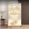 Luxury Aluminum Alloy Room Divider, Lightemitting Diode Art Screen for Living Room, Customizable