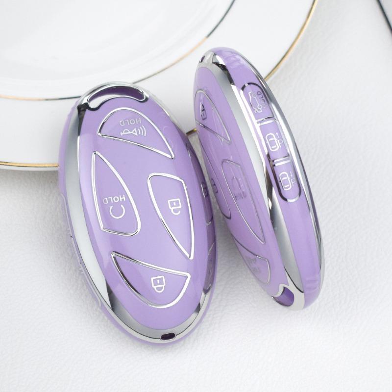 TPU Car Smart Key Case Cover For Hyundai Santa Fe Tucson 2022 Ioniq 5 Atos Prime Solaris 2021 Hyundai Palisade 5/7 Buttons