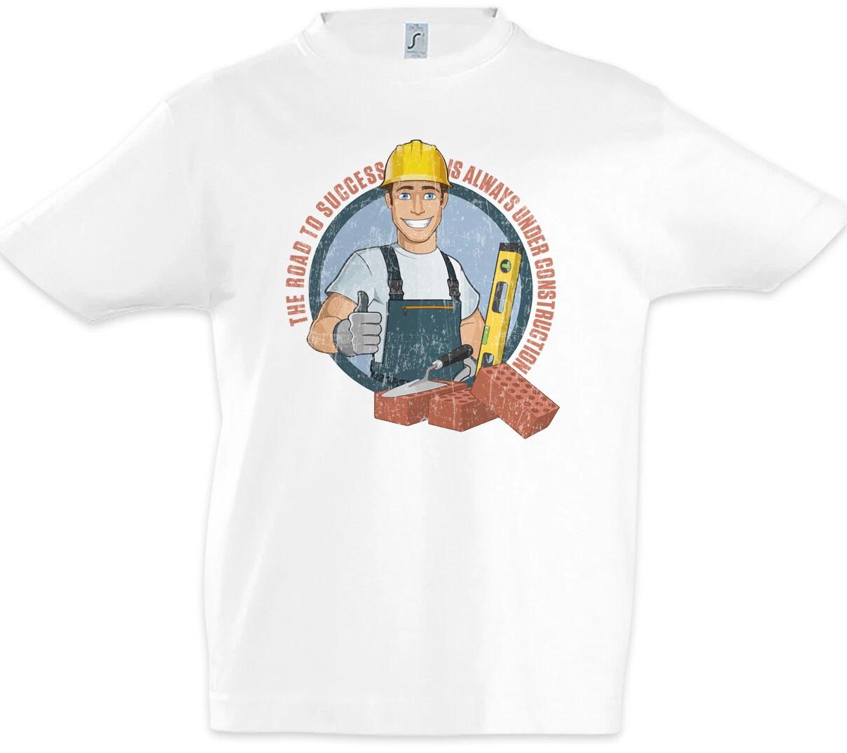 The Road To Success Kids Boys kids boys T-Shirt Builder Mason Craftsman Mason 140