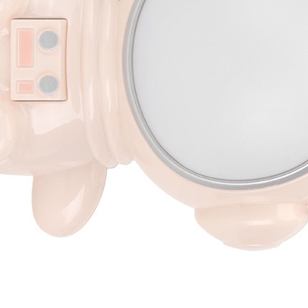 Nachtlicht 3 Modi LED Bunt Niedliches Astronauten-Aussehen USB-Anschluss Nachttischlampe für Schlafzimmer Wohnheim