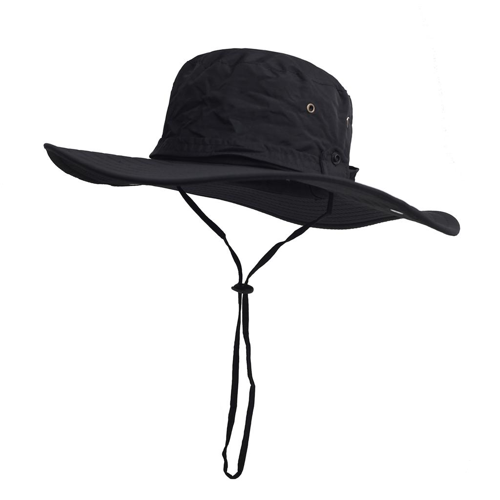 Sun Protection Wide Brim Bucket Hat Quick-Dry Summer Man Women Anti-Uv Caps Sun Protection Breathable Fisherman Hat Camping