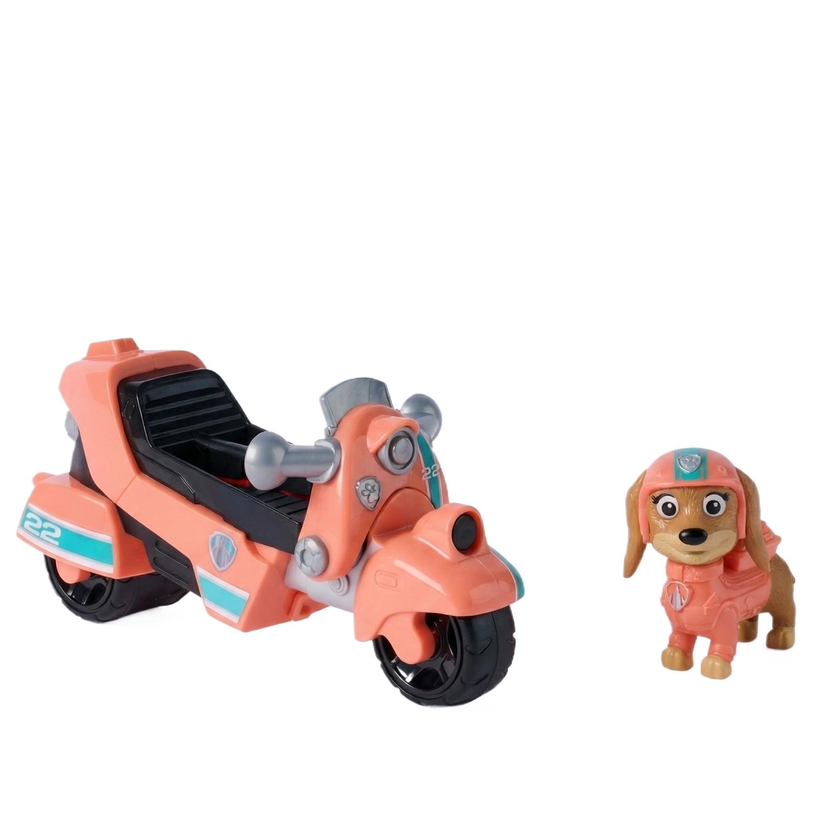 

Rescue Vehicle Toy Set with Small Animal Figure Includes Detailed Motorcycle and Character Figure Suitable for Collectors and Playtime One Size розовый