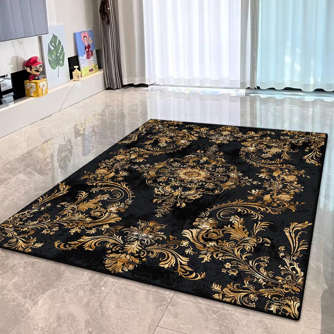 

Bohemia Deluxe Килими для вітальні Декорація килимки для спальні протиковзкі килим на підлогу Килим великої площі Килим для лаунжу Перський килим який можна прати 200*250cm