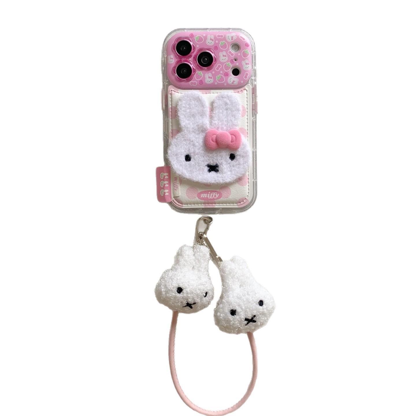 

Miffy Polka Dot iPhone17 Pro Max/Apple 14/16 Pro/15 Protective Case for Women iPhone 17 Pro