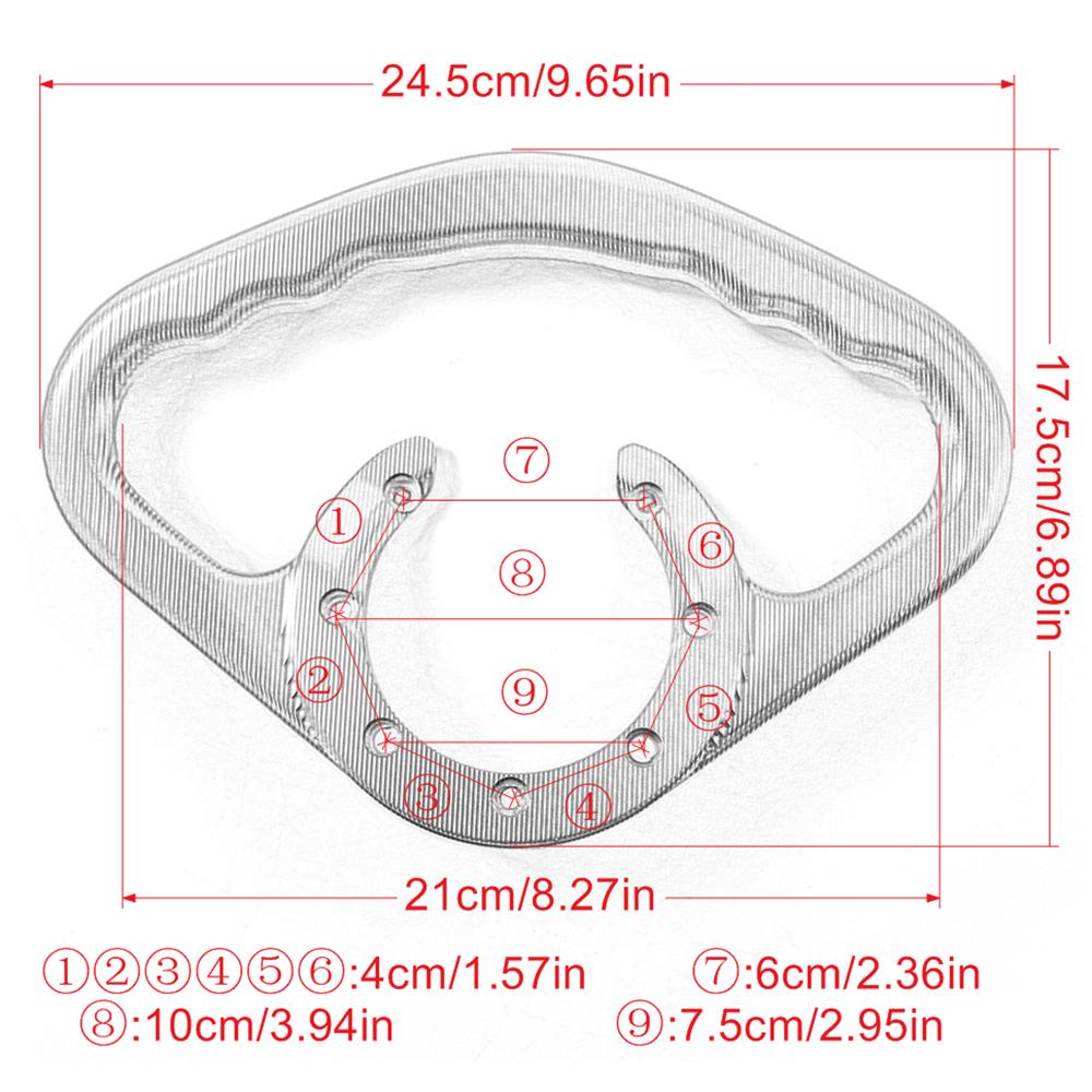 For HONDA CBR 600RR 600F F4I F4 900RR 1000RR 919 954 929 Motorcycle Passenger Handgrips Hand Grip Tank Grab Bar Handles Armrest