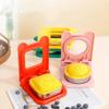 Sandwich Cutter & Sealer Flip Tool, Stainless Steel Circular Mold, For Kids Lunch Bread Toast, Safe DIY Baking Accessories