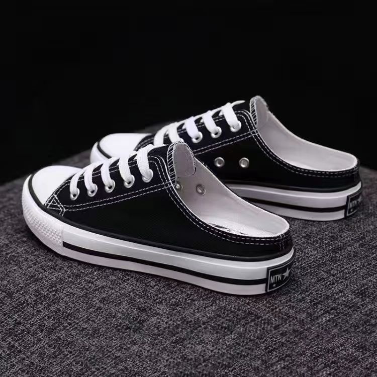 Platform Women's Mules Shoes For Women 2025 Designer Fashion Elegant Slippers Comfortable Heel Shoe With Korean Style Sandals