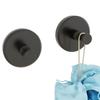 2pcs Fashionable Shower Suction Hanging Hook Adhesive Towel Holders Home Accessory for Window Glass and Tile Surfaces