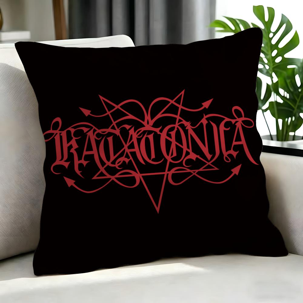 Metal Katatonia Cushion Cover Cushion Cover Set 4Pcs 50X50 45X45 40X40 Pillowcase Decorative Sofa Home Decor