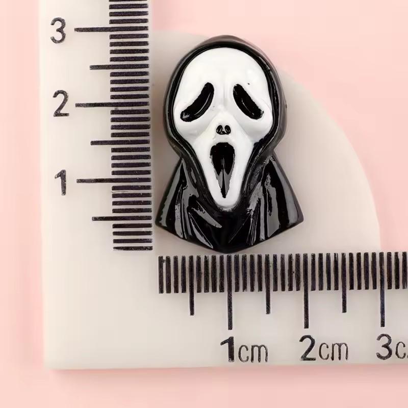 Artificial Style Angel Theme Flat Back Resin Cabochon for Halloween Holiday Slime Decoration Craft Supply