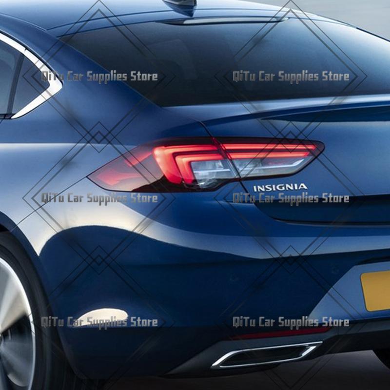 Zinc Alloy INSIGNIA Badge Car Body Trunk Fender Adhensive Emblem 3D Decal Sticker For Opel Vauxhall Insignia GTC OPC Styling