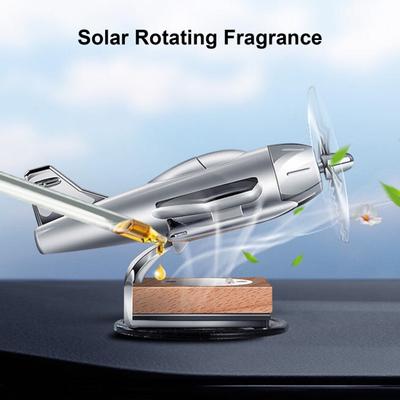 Auto-Parfüm Umweltfreundlich Langlebig Weit Verbreitet Neuheit Solarpaneel Flugzeugmodell Duft für Zuhause