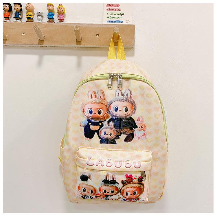 School Bag, School Bag, Cute Cartoon Bag, Male and Female Babies, Foreign Style, Small School Bag, Casual Back.