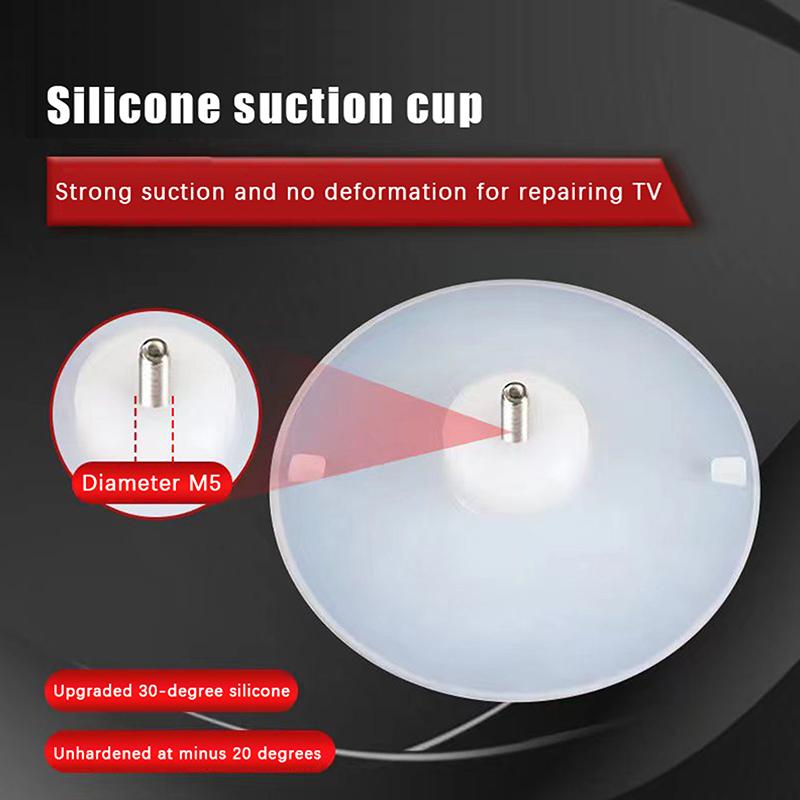 

4 шт. Фиксатор боковой панели телевизора, Светодиодный ЖК-экран, Инструмент для снятия и ремонта, Силиконовая вакуумная присоска-фиксатор