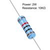 2W 1% Tolerance Metal Film Resistors 10K Ohm Resistor  for DIY Electronic Projects and Experiments