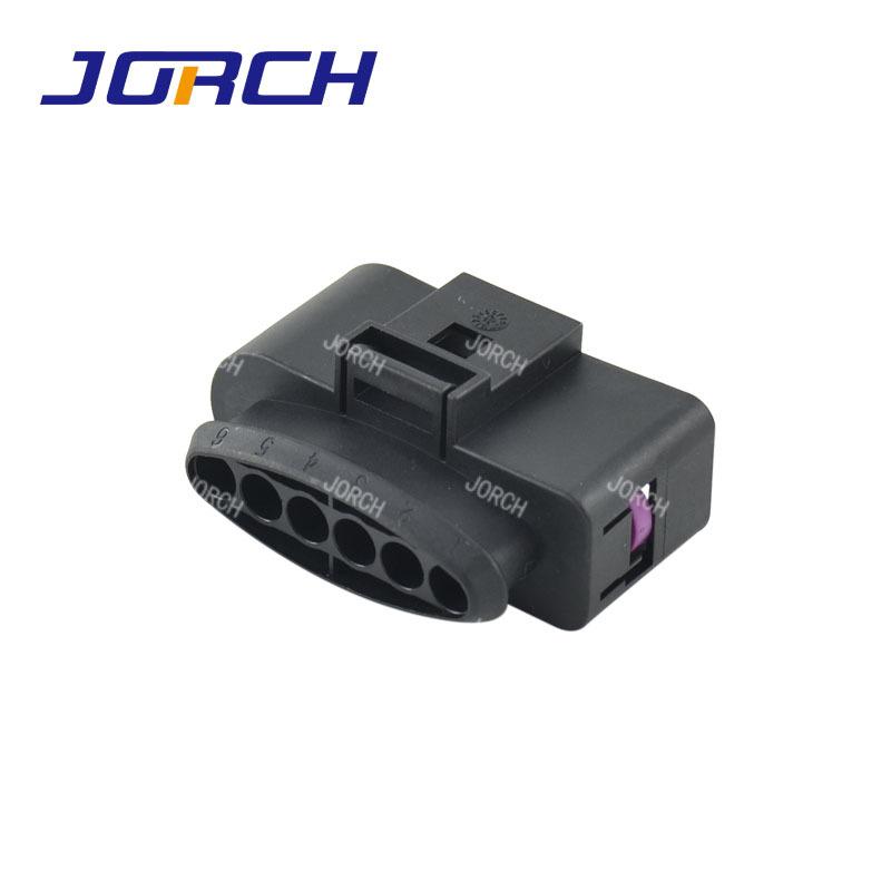 6 Pin Way Female Waterproof Auto Wire Harness Connector Adapter Car Fuel Injector Connector 1j0973726 DJ7065b-3.5-21