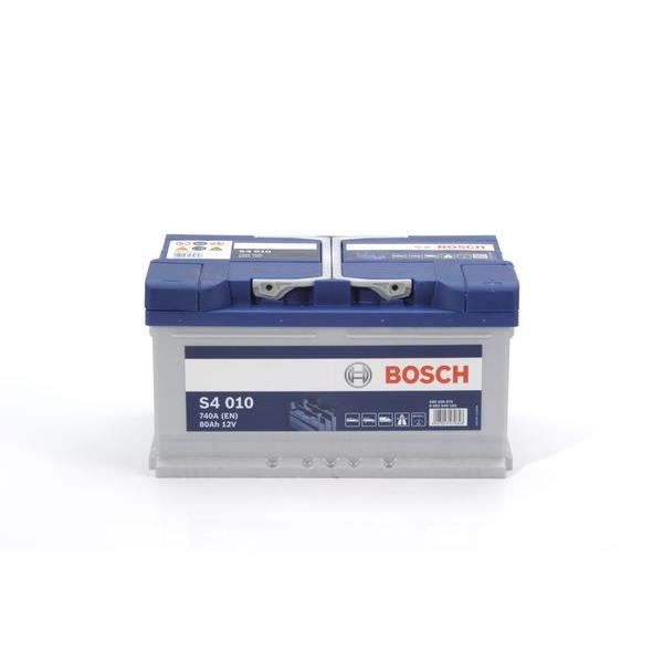 BOSCH Batterie Auto S4010 80Ah 740A / À Droite