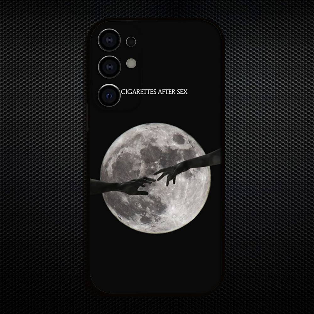 Cigarettes After Sex Phone Case For Samsung S25,S24,S23,S22,S21,S20,Plus,Fe,Lite,Others Black Cover