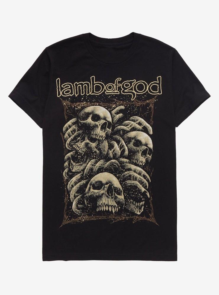 Lamb Of God Skull Black S3XL TShirt HN227 Unisex T-Shirt XL