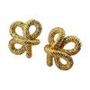 Elegant Knot Weave Gold/Silver Plated Alloy Studs Earrings for Women Fashion Ear Accessories Personality Party Jewelry