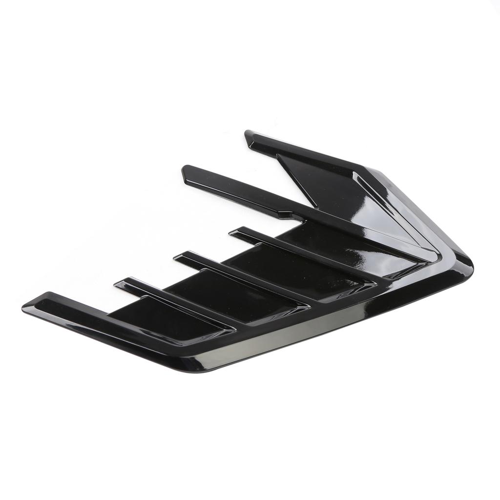 Universal 2pcs Car Fender Side Vents Decor Air Flow Intake Hole Grille Spoiler DIY Style Car Air Flow Intake Vent Hood