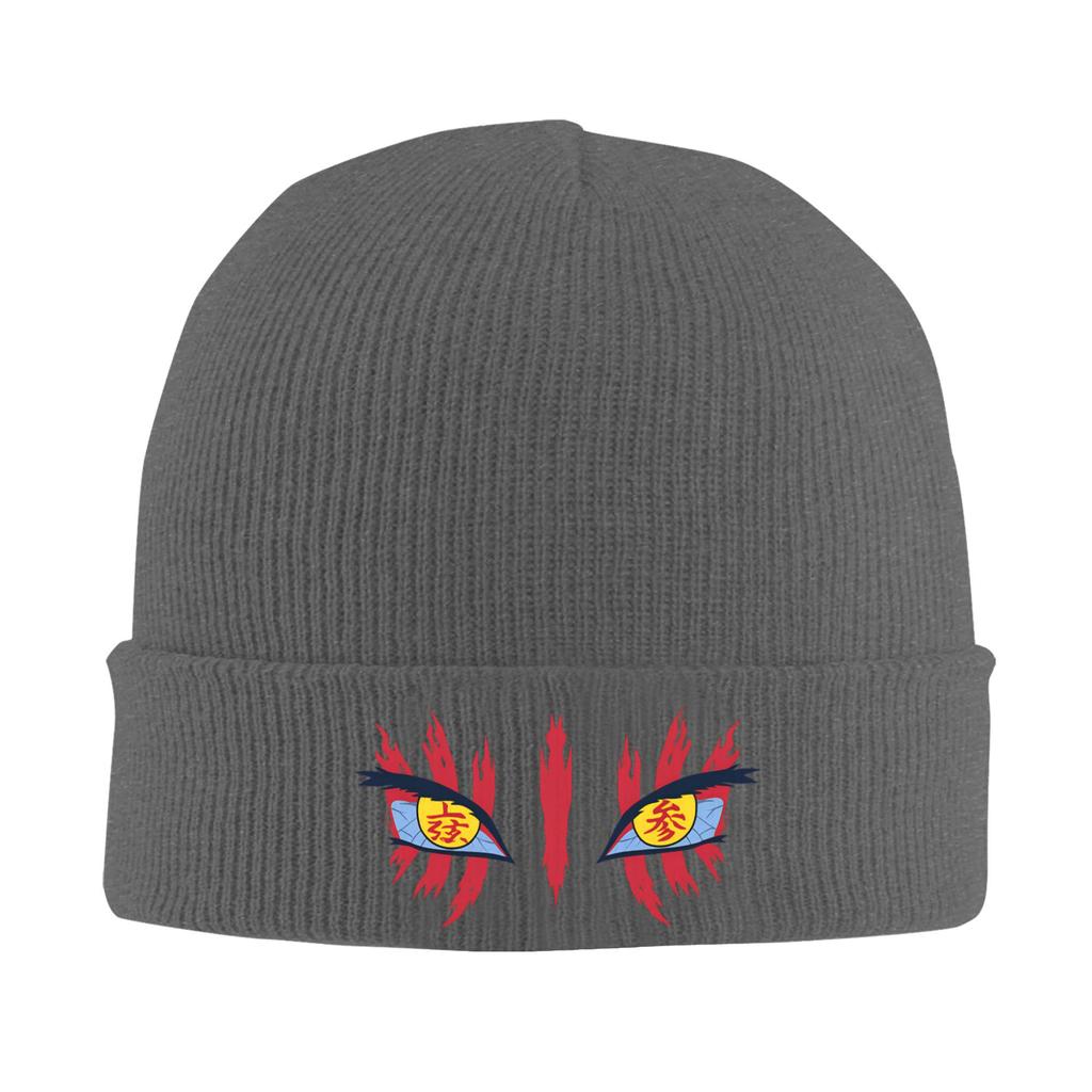Akaza Eyes Knitting Hat Cute Caps Unisex Women Outdoor Beanie Hats Winter Design Warm Soft Bonnet Hats