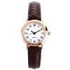 Fashion Minimalist Quartz Retro Watch With PU Leather Strap Round Dial Wrist Watch for Casual Daily Office for Women