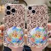 Phone Case: 2D Flat Design, Fits iPhone 18 17 16 15 14 13 Pro, Transparent Four-corner Protection Case, Beast-eared Girl, Christmas and Halloween Gift