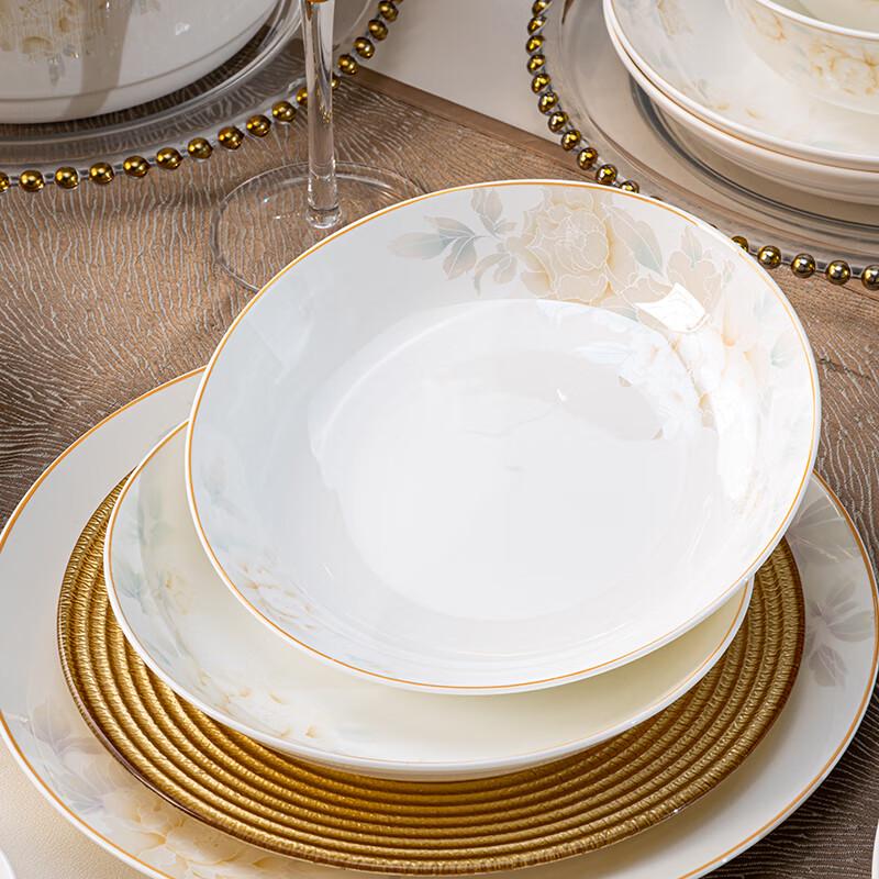 Jingdezhen 78-delars middagsservis med blomsterfe-motiv