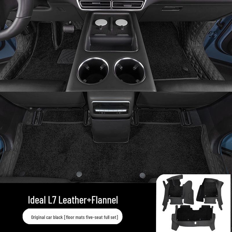 Ideal L7 Bagaj Paspası: Araba İçi için Tam Çevre Arka Bagaj Paspası, Orijinal Araba Rengine Uygun