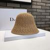 Hat Women's Summer Sunscreen Sunshade Straw Hat Hollow Fashion Cool Tide Versatile Sun Hat Travel Bucket Hat