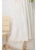 Women's Forest Style Embroidered Layered Lace Long Dress