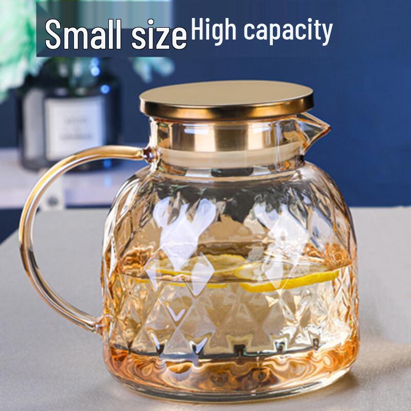 Pabe Heat-Resistant Glass Pitcher