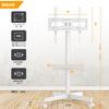 TV Stand with TV High TV Stand Vertical TV VESA Up To 40x40 Load Capacity 40 for Home Office White 1 Casters, Stand, Type/low Type, 23-55 Inches,