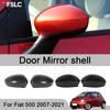 Cars Accessories Door Mirror Shell For Fiat 500 2007- Car Rearview Accessories Car Styling Upgrade Modify A Car