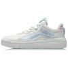 Li Ning Wave Superwave Lo Slip Resistant Breathable Lightweight Abrasion Resistant Skateboard Shoes Women's White Blue AECR004-3
