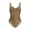 Womens/Ladies Sakari Leopard Tummy Control One Piece Swimsuit